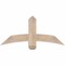 Ekena Millwork Bellingham Smooth Timber Gable Bracket, Douglas Fir, 48"W x 22"H x 5 1/2"D x 5 1/2"F, 11/12 Pitch GBW048X22X0606BEL00SDF - alternate 1